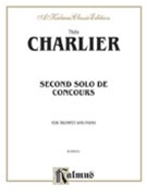 2nd Solo De Concours by Charlier Theo for Trumpet and Piano