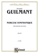 Morceau Symphonique Opus 88 by Guilmant Felix Alexandre for Trombone and Piano