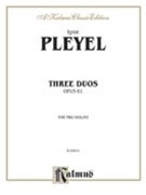 Three Duos Op. 61 by Pleyel Ignaz Joseph for Violin