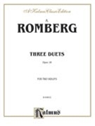 3 Duets Opus 18 by Romberg Andreas Jakob for Violin Duet