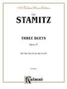 Three Duets Op. 27 by Stamitz Johann for Violin