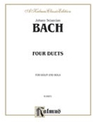 4 Duets For Violin & Viola by Bach Johann Sebastian for Str Duet