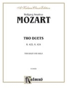 Two Duets K. 423 K. 424 by Mozart Wolfgang Amadeus for String Duo