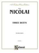 Three Duets by Nicolai Otto for French Hor