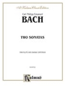 2 Sonatas by Bach Carl Philipp Emanuel for Flute and Piano