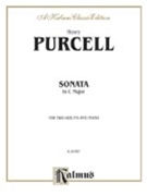 Sonata In C Major by Purcell Henry for Violin Duet