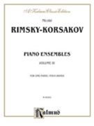 Piano Duets Volume 3 by Rimsky-Korsakov Nikolai for Piano