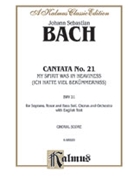 Cantata No. 21 -- Ich hatte viel Bekummernis by Bach Johann Sebastian for Choir