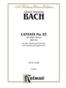 Cantata #082 by Bach Johann Sebastian for Solo Canta