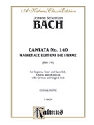 Cantata #140 by Bach Johann Sebastian for SATB