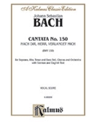Cantata #150 by Bach Johann Sebastian for SATB