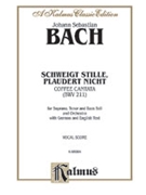 Cantata #211 by Bach Johann Sebastian for Vocal Scor