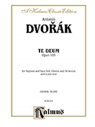 Te Deum by Dvorak Antonin for SATB