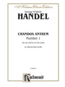 Chandos Anthem #1 O Be Joyful by Handel George Frideric for STB Major