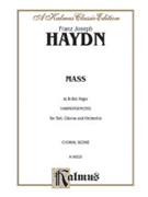 Harmoniemesse in B-Flat Major by Haydn Joseph for SATB Vocal Score
