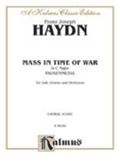 Paukenmesse (Missa in Tempori Belli) in C Major by Haydn Joseph for Choir