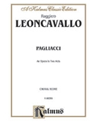 I Pagliacci by Leoncavallo Ruggero for Voice