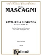Cavalleria Rusticana by Mascagni Pietro for Voice