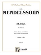 St. Paul by Mendelssohn Felix for Choir