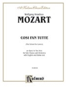 Cosi Fan Tutte by Mozart Wolfgang Amadeus for Opera Voc