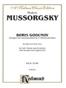 Boris Godunov by Mussorgsky Modest for Opera Voc