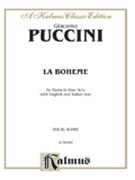 La Boheme by Puccini Giacomo for Voice