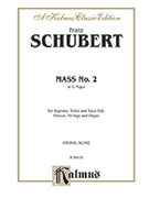Mass In G by Schubert Franz - Mass #2 D167 - for SATB