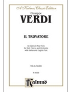 Il Trovatore by Verdi Giuseppe for Voice