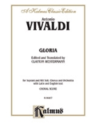 Gloria by Vivaldi Antonio Lucio - Westermann Clayton - for SATB Vocal Score