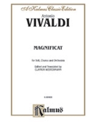 Magnificat by Vivaldi Antonio Lucio - Westermann Clayton - for SATB Vocal Score