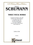 3 Vocal Works by Schumann Robert for SATB