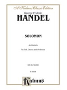 Solomon (1749) by Handel George Frideric for Choir