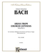 Arias From Church Cantatas by Bach Johann Sebastian for Alto Vocal (Vol 2)
