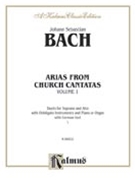 Arias from Church Cantatas (Soprano and Alto) Volume I (3 Duets by Bach Johann Sebastian for Voice