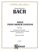 Soprano and Alto Arias Volume III (4 Duets) by Bach Johann Sebastian for Voice