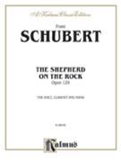 Shepherd On The Rock by Schubert Franz for High Voice