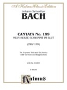 Cantata #199 by Bach Johann Sebastian for SATB (Ger/eng)