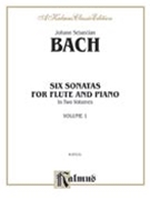 Six Sonatas Volume I (BWV 1030-1032) by Bach Johann Sebastian for Flute