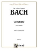 Cello Concerto in A Minor by Bach Carl Philipp Emanuel for Cello