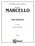 Two Sonatas in G and C by Marcello Benedetto for Cello
