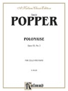 Polonaise Opus 65 #3 by Popper David for Cello and Piano