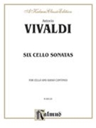 Six Sonatas for Cello and Basso Continuo by Vivaldi Antonio Lucio for Cello