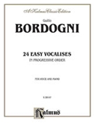 24 Easy Vocalises by Bordogni Marco for Vocal Method