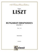 Hungarian Rhapsodies Volume 1 #1-9 by Liszt Franz for Piano