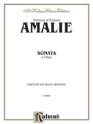 Sonata In F Major by Amalie Princess Of for Flute and Piano