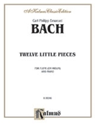 12 Little Pieces by Bach Carl Philipp Emanuel for Flute Duet