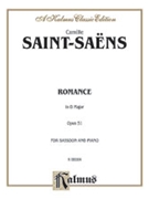 Romance in D Major Op. 51 by Saint-Saens Camille for Bassoon
