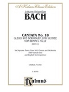 Cantata #018 by Bach Johann Sebastian for SATB