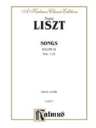 Songs Volume III by Liszt Franz for Voice