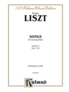 Songs Volume V by Liszt Franz for Voice
